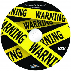 DVD cover Warning